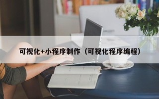 莒县可视化+小程序制作（可视化程序编程）